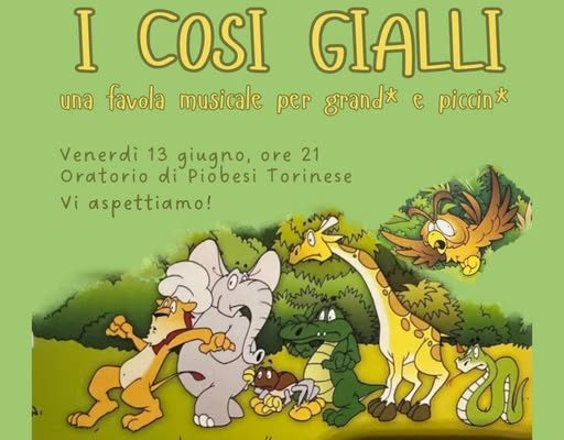 spettacolo oratorio Piobesi Piccola Scholetta Cantorum