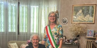 Caterina Fissore centenaria Carmagnola