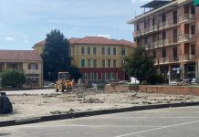 lavori piazza martiri santena