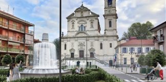 lavori piazza martiri santena