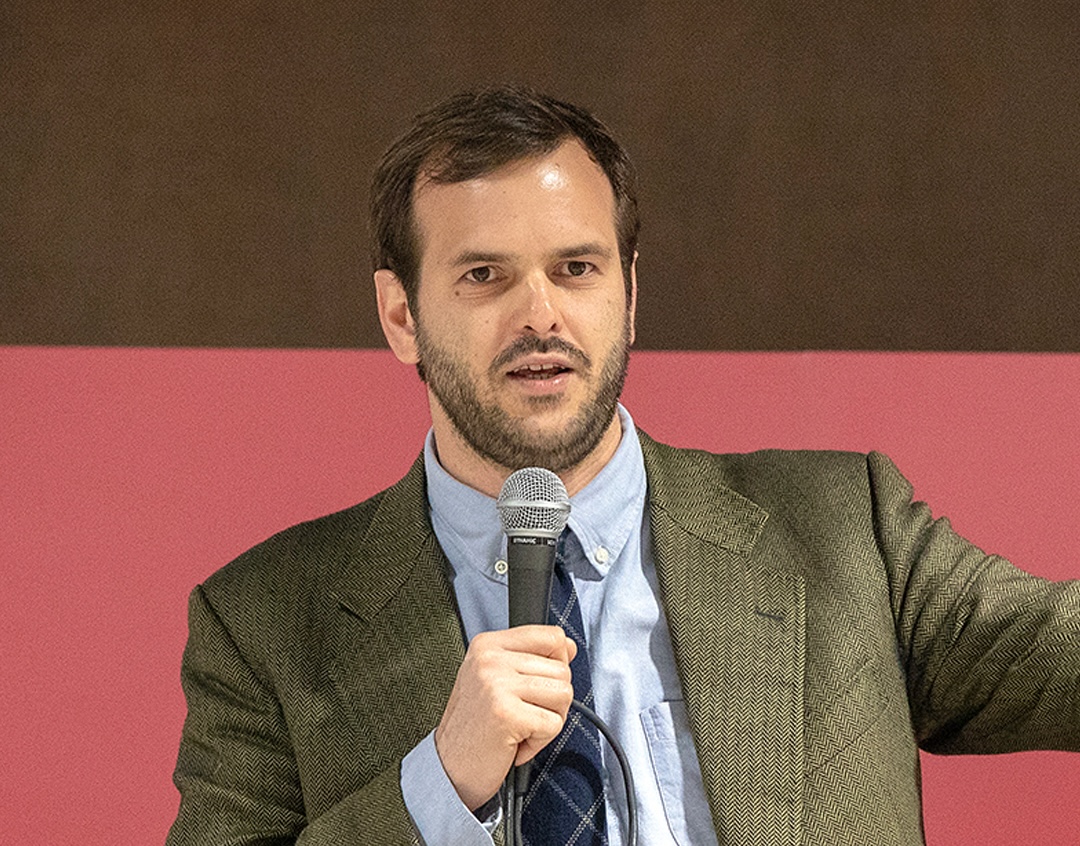 Il giornalista Sebastiano Caputo, direttore artistico di Samsara