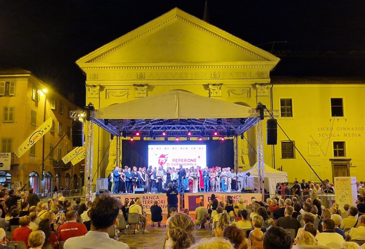Fiera del Peperone Carmagnola programma venerdì 29 agosto inaugurazione