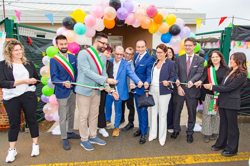 Inaugurato il nuovo asilo nido di Castagnole Piemonte