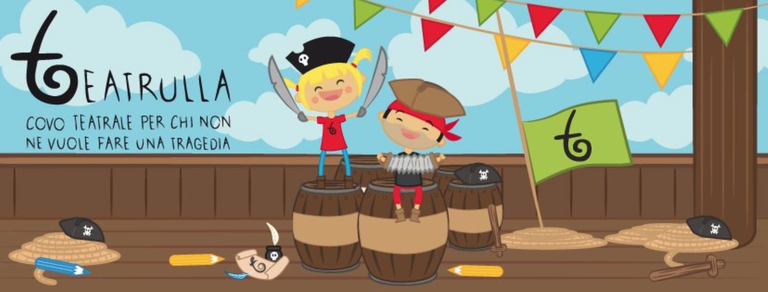 La palestrina della Primaria di Piobesi per un laboratorio teatrale