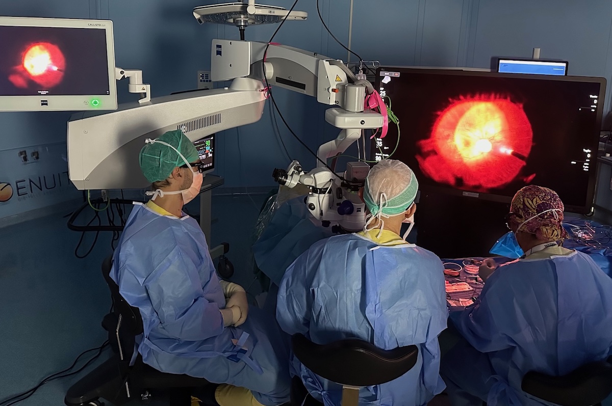 L’Oculistica dell’Asl TO5 porta in sala operatoria la tecnologia del futuro