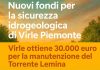 Fondi al Comune di Virle per la sicurezza dei corsi d’acqua Virle sicurezza acqua