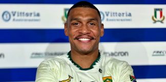 Damian Willemse Springboks South Africa Rugby MOTM vs Italy in Torino ph Francesco Rasero