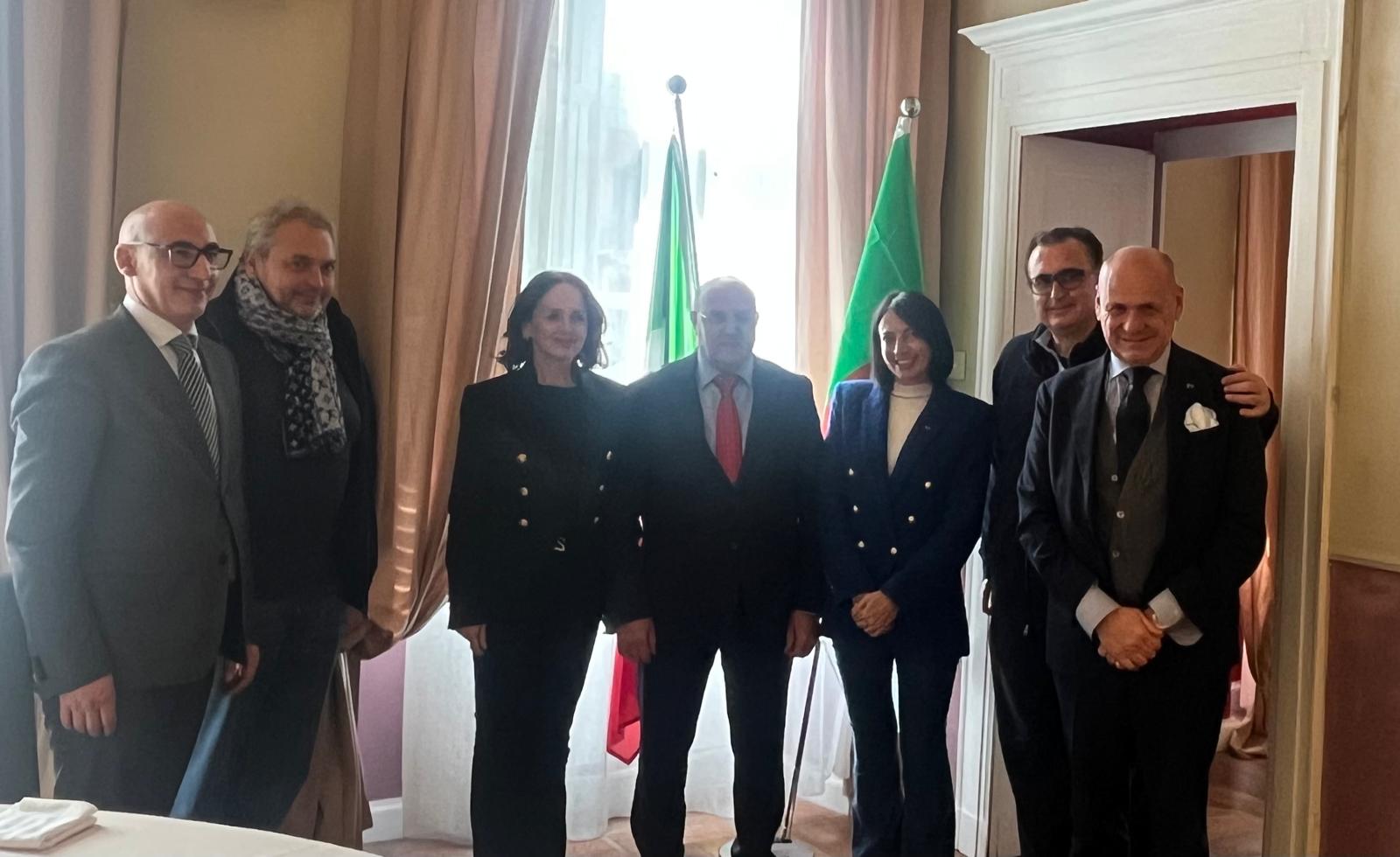 Moretta: l’Ambasciatore d’Algeria in visita allo stabilimento Inalpi