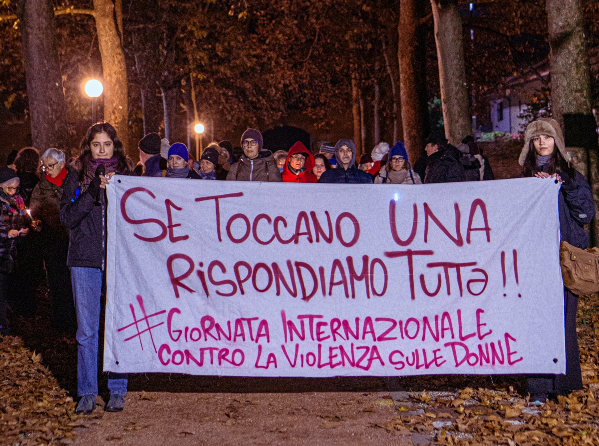 fiaccolata violenza patriarcale carmagnola