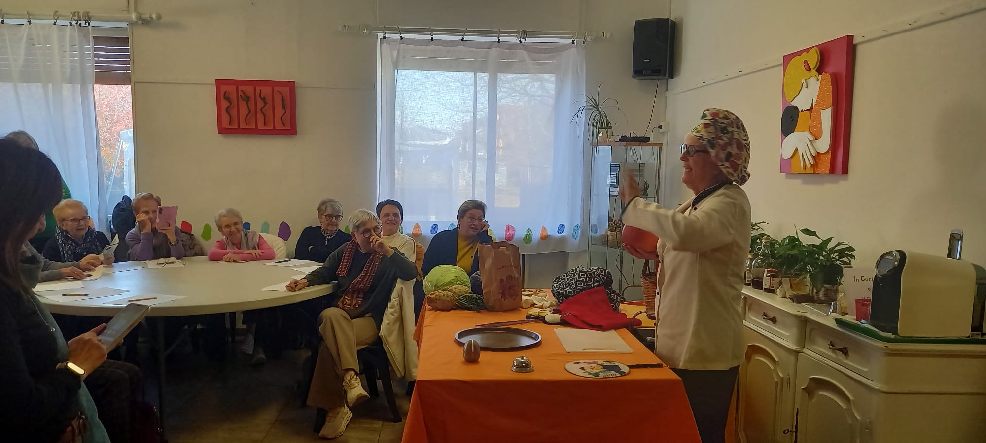 Dicembre Andos Show cooking