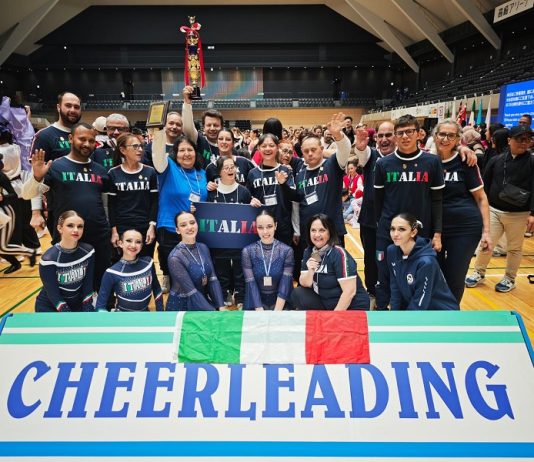 Le Nuvole trionfano ai Mondiali di Cheerleading a Takasaki Le Nuvole mondiali