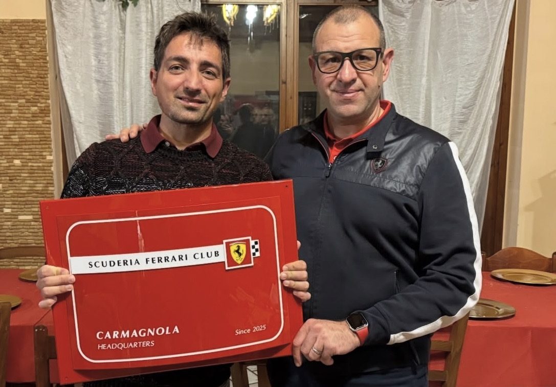 Scuderia Ferrari Club Carmagnola per gli appassionati del cavallino rampante
