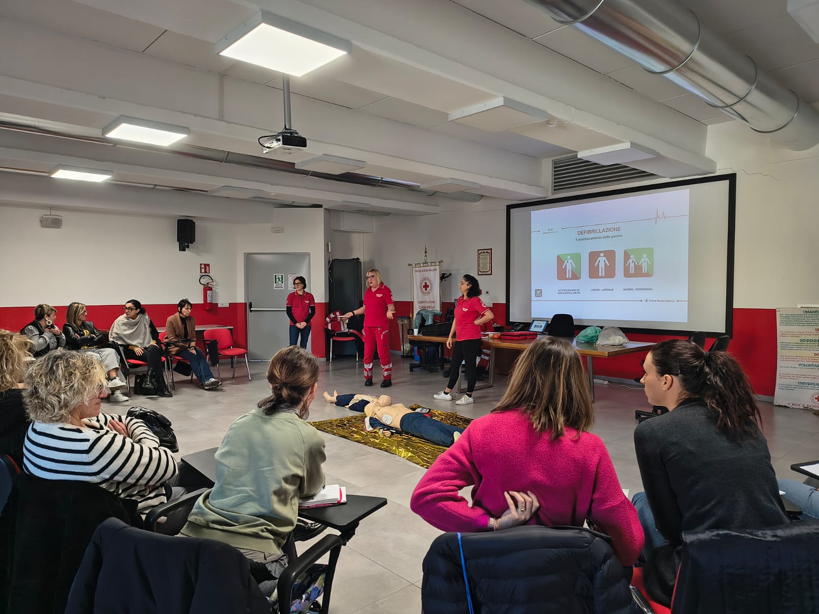 Un intenso anno di formazione e di corsi per la CRI di Carmagnola