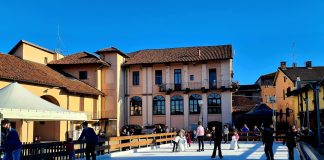 Castagnole pista ghiaccio pattinaggio