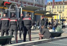 Carabinieri Carmagnola laser