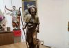 Piobesi statua San Rocco