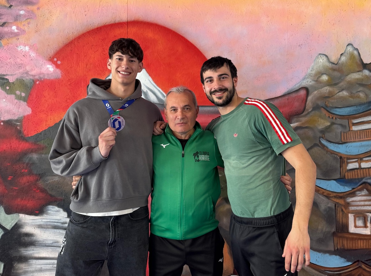 Alessio Delle Femmine, bronzo nazionale agli Assoluti di Karate