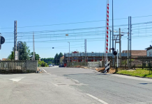 Racconigi passaggi a livello