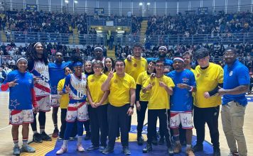 Gli Angels Baskin Carmagnola ospiti degli Harlem Globetrotters harlem globetrotters