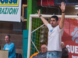 delfini basket coach Vittorio Testa