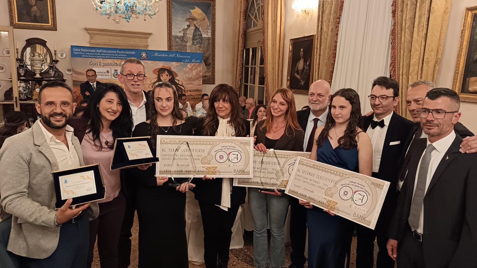 Sofia Caligaris premiazione