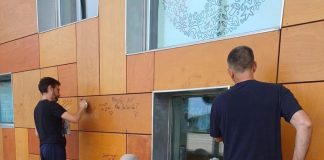Piobesi assessori graffiti