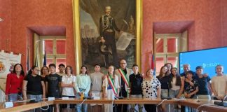 Ragazzi Consiglio comunale Racconigi