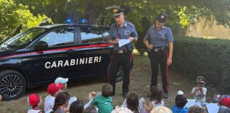 Carabinieri scuola Piobesi