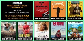 cinema all'aperto carmagnola estate 2026
