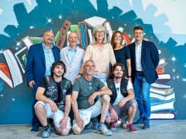 Carmagnola: inaugurato alla Vigna il graffito letterario “La Cultura si fa strada” graffito letterario carmagnola