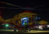 Virle: test di atterraggio notturno dell’elisoccorso Virle atterraggio notturno elisoccorso