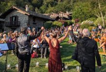 Lombriasco: in scena lo spettacolo “Ricette e sinfonie” con gli Scavalca Montagne Lombriasco spettacolo Scavalca Montagne