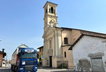 traffico pesante a salsasio di carmagnola