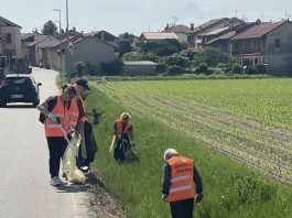 volontari rifiuti carmagnola