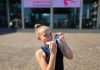 La piobesina Martina Vento sul podio dei campionati nazionali di ritmica Piobesina Vento nazionali ritmica