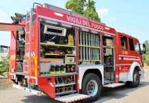 Il Comune di Carmagnola acquista una nuova autopompa per i Vigili del Fuoco volontari autopompa carmagnola