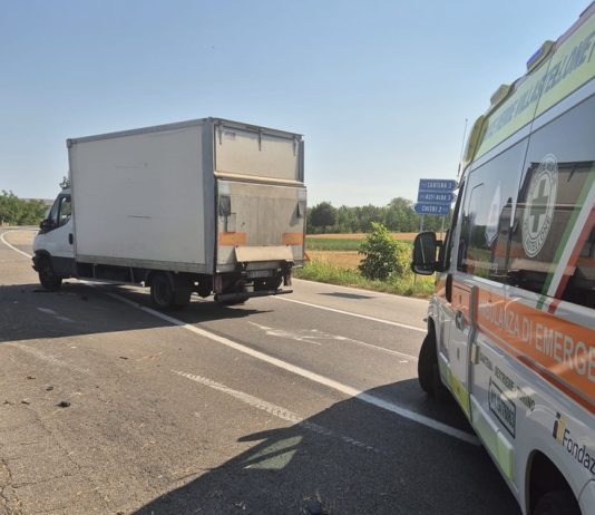 Cambiano camion moto