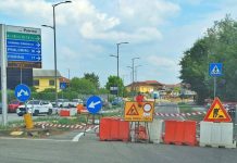 Nel vivo i lavori per la nuova rotonda in via Poirino a Carmagnola lavori via poirino carmagnola