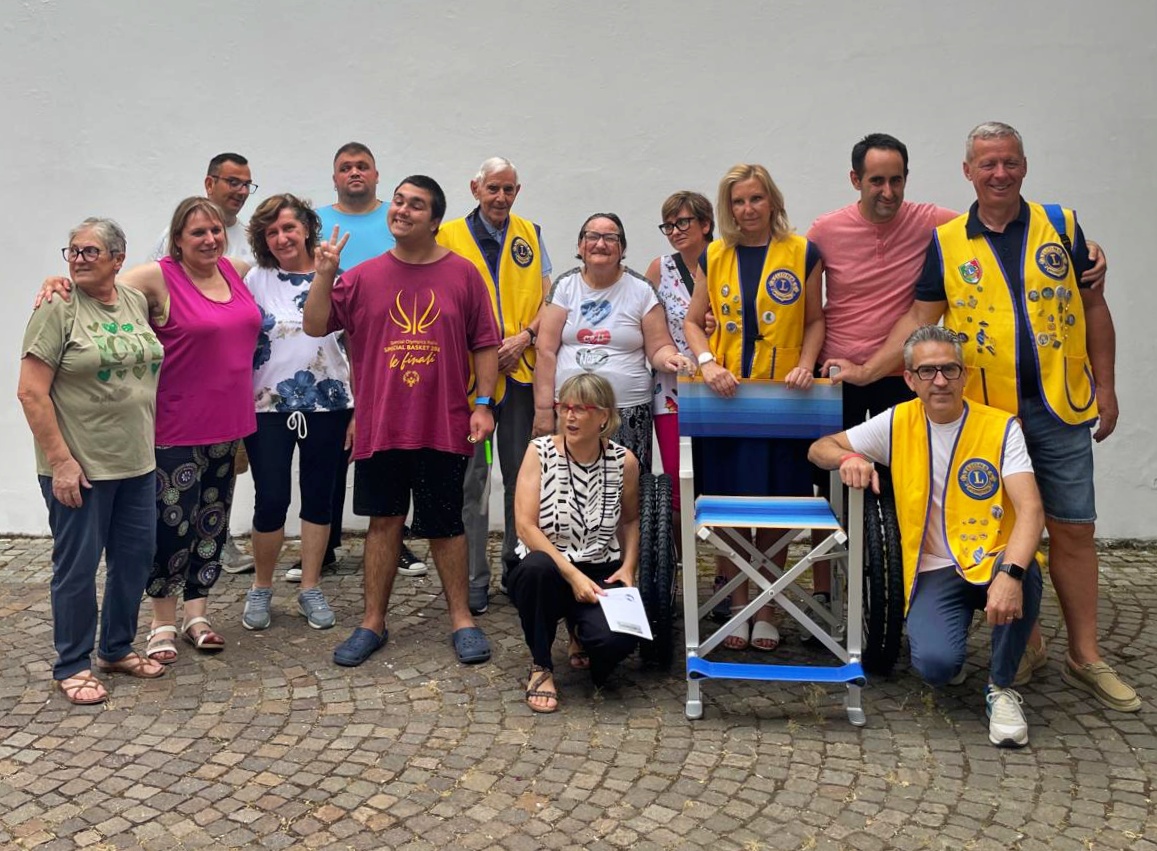 carrozzina da spiaggia
