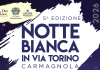 Carmagnola: sabato 4 luglio via Torino in festa con la Notte Bianca notte bianca carmagnola 2026