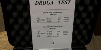 test droga carmagnola