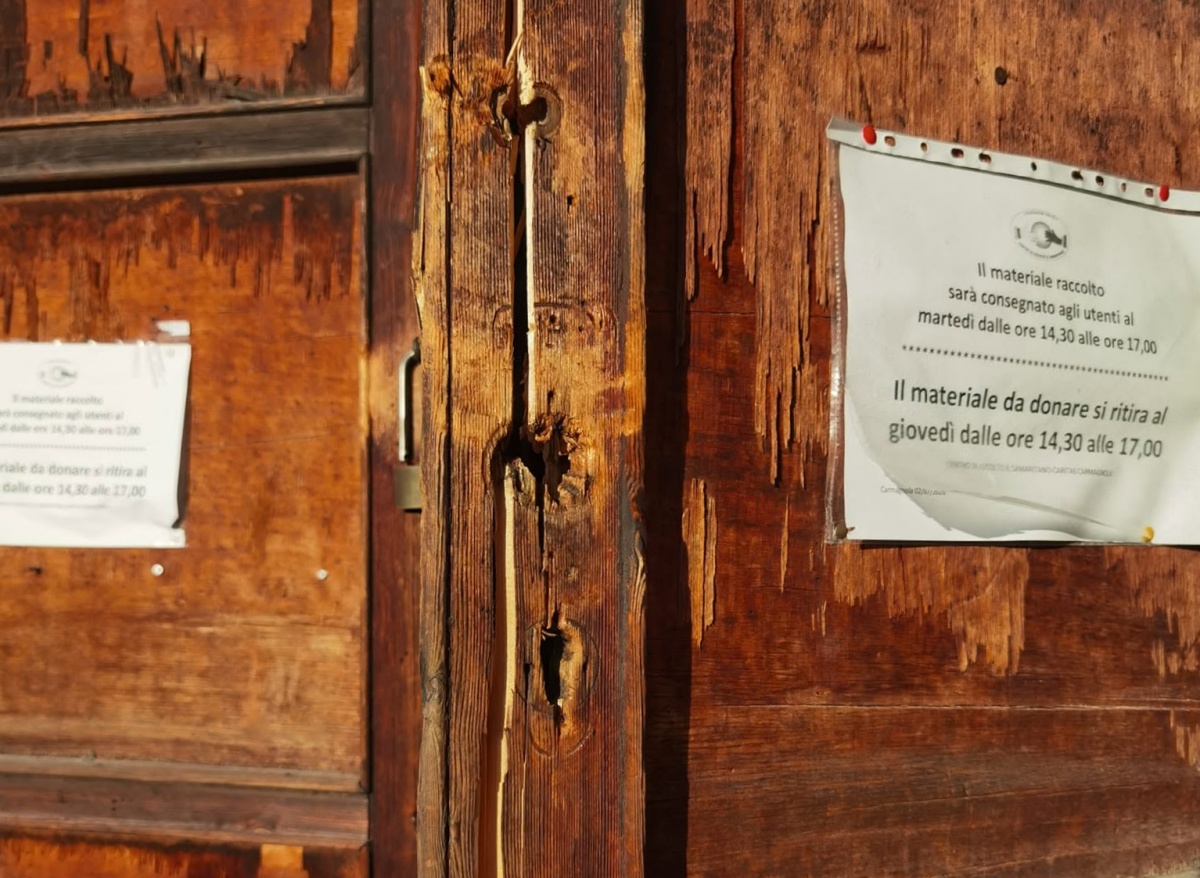 furto alla caritas di Carmagnola
